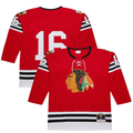 Tuec C.Blackhawks #16 Bobby Hull Scarlet 1960-61 Power Play Jerseys