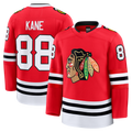 Tuec C.Blackhawks #88 Patrick Kane Red Premium Jerseys