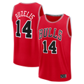 Ldoa C.Bulls #14 Matas Buzelis Red Fast Break Replica Player Jerseys - Icon Edition