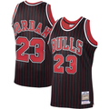Ldoa C.Bulls #23 Michael Jordan Mitchell & Ness Black 1996-97 Hardwood Classics Authentic Jerseys