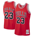 Ldoa C.Bulls #23 Michael Jordan Mitchell & Ness Scarlet 1997-98 Hardwood Classics Authentic Jerseys