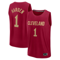 Ldoa C.Cavaliers #1 James Harden  Wine Fast Break Replica Jerseys - Icon Edition