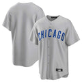 Ldoa C.Cubs Gray Home Game Blank Player Stitched Jerseys