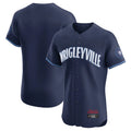 Ldoa C.Cubs Navy City Connect Limited Elite Home Game Blank Player Stitched Jerseys