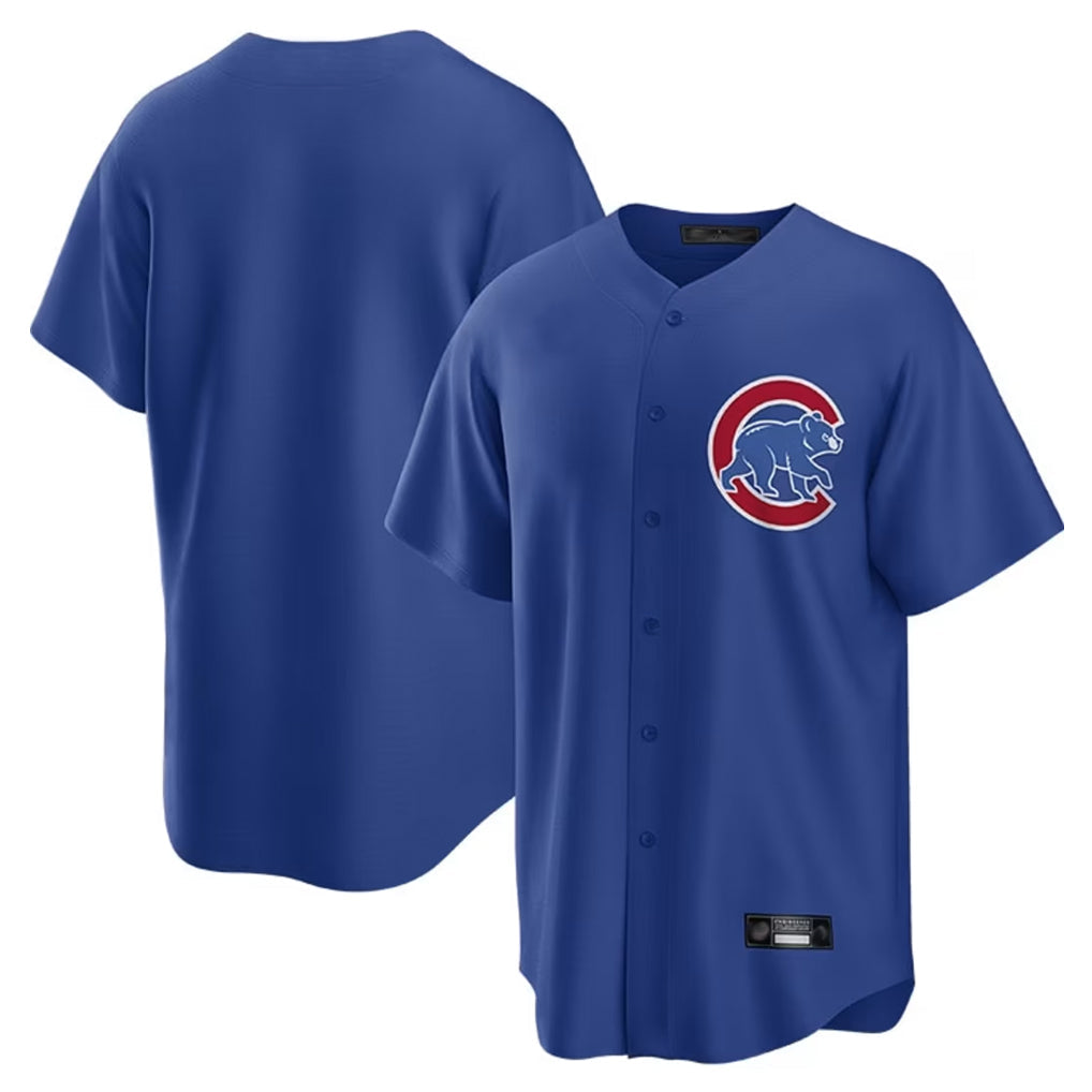 Ldoa C.Cubs Royal Home Game Blank Player Stitched Jerseys