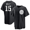 Ldoa C.Cubs #15 Carson Kelly Player Black Game Stitched Jerseys