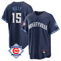 Ldoa C.Cubs #15 Carson Kelly Player Navy 150th Anniversary City Connect Home Game Stitched Jerseys