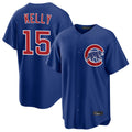 Ldoa C.Cubs #15 Carson Kelly Player Royal Limited Home Stitched Jerseys
