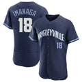 Ldoa C.Cubs #18 Shota Imanaga Player Navy City Connect Limited Elite Home Stitched Jerseys
