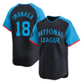 Ldoa C.Cubs #18 Shota Imanaga Player Navy National League All-Star Limited Home Stitched Jerseys