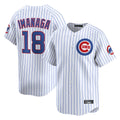 Ldoa C.Cubs #18 Shota Imanaga Player White Limited Home Game Stitched Jerseys