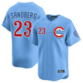 Ldoa C.Cubs #23 Ryne Sandberg Player Light Blue Limited Home Stitched Jerseys