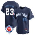 Ldoa C.Cubs #23 Ryne Sandberg Player Navy City Connect 150th Anniversary Limited Home Stitched Jerseys