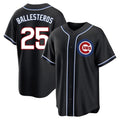 Ldoa C.Cubs #25 Mois¡§|s Ballesteros Player Black Fashion Out Game Stitched Jerseys