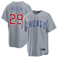 Ldoa C.Cubs #29 Michael Busch Player Gray Home Game Stitched Jerseys