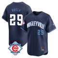 Ldoa C.Cubs #29 Michael Busch Player Navy City Connect 150th Anniversary Limited Home Stitched Jerseys