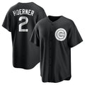 Ldoa C.Cubs #2 Nico Hoerner Player Black Game Stitched Jerseys
