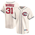 Ldoa C.Cubs #31 Greg Maddux Player Cream Field of Dreams Limited Home Game Stitched Jerseys