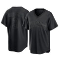 Ldoa C.Cubs #3 Alex Bregman Black T-shirt Home Game Stitched Jerseys