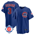 Ldoa C.Cubs #3 Alex Bregman Royal 150th Anniversary Home Game Stitched Jerseys