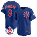 Ldoa C.Cubs #3 Alex Bregman Royal 150th Anniversary Limited Home Stitched Jerseys