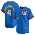 Ldoa C.Cubs #4 Pete Crow-Armstrong Player Blue National League All-Star Edition Limited Stitched Jerseys