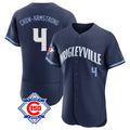 Ldoa C.Cubs #4 Pete Crow-Armstrong Player Navy City Connect 150th Anniversary Limited Elite Home Stitched Jerseys