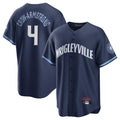 Ldoa C.Cubs #4 Pete Crow-Armstrong Player Navy City Connect Home Game Stitched Jerseys