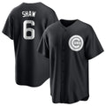 Ldoa C.Cubs #6 Matt Shaw Player Black Game Stitched Jerseys