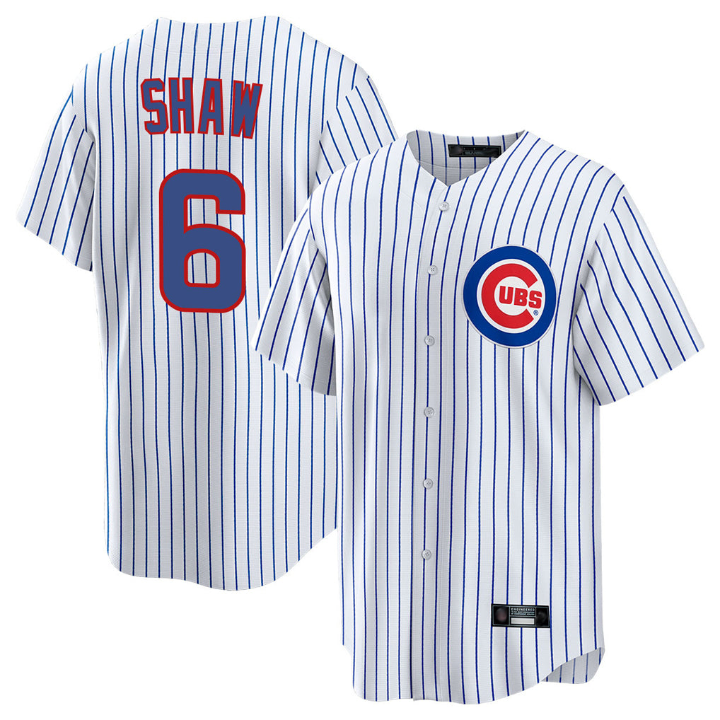 Ldoa C.Cubs #6 Matt Shaw Player White Game Home Stitched Jerseys