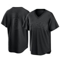 Ldoa C.Cubs #8 Ian Happ Player Black T-shirt Home Game Stitched Jerseys