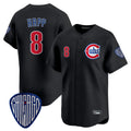 Ldoa C.Cubs #8 Ian Happ Player Black Vapor Premier Limited Home Stitched Jerseys