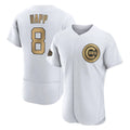 Ldoa C.Cubs #8 Ian Happ Player Gold All-Star Limited Elite Home Game Stitched Jerseys