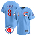 Ldoa C.Cubs #8 Ian Happ Player Light Blue 150th Anniversary Limited Home Stitched Jerseys