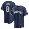 Ldoa C.Cubs #8 Ian Happ Player Navy City Connect Home Game Stitched Jerseys