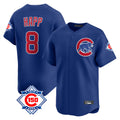 Ldoa C.Cubs #8 Ian Happ Player Royal 150th Anniversary Limited Home Stitched Jerseys