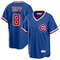 Ldoa C.Cubs #8 Ian Happ Player Royal T-shirt Cooperstown Collection Limited Stitched Jerseys