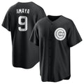 Ldoa C.Cubs #9 Miguel Amaya Player Black Game Stitched Jerseys