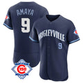 Ldoa C.Cubs #9 Miguel Amaya Player Navy City Connect 150th Anniversary Limited Elite Home Stitched Jerseys