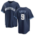 Ldoa C.Cubs #9 Miguel Amaya Player Navy City Connect Home Game Stitched Jerseys