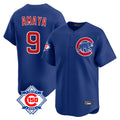 Ldoa C.Cubs #9 Miguel Amaya Player Royal 150th Anniversary Limited Home Stitched Jerseys