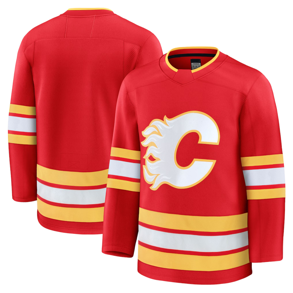Tuec C.Flames Red Home Premium Jerseys