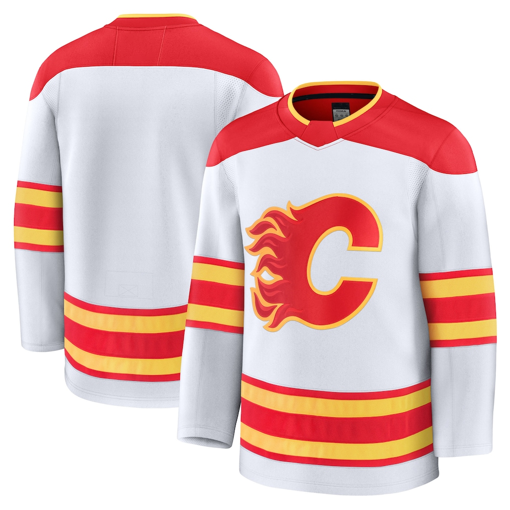 Tuec C.Flames White Away Premium Jerseys