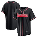 Ldoa C.Guardians Black Fashion Out Home Game Blank Player Stitched Jerseys