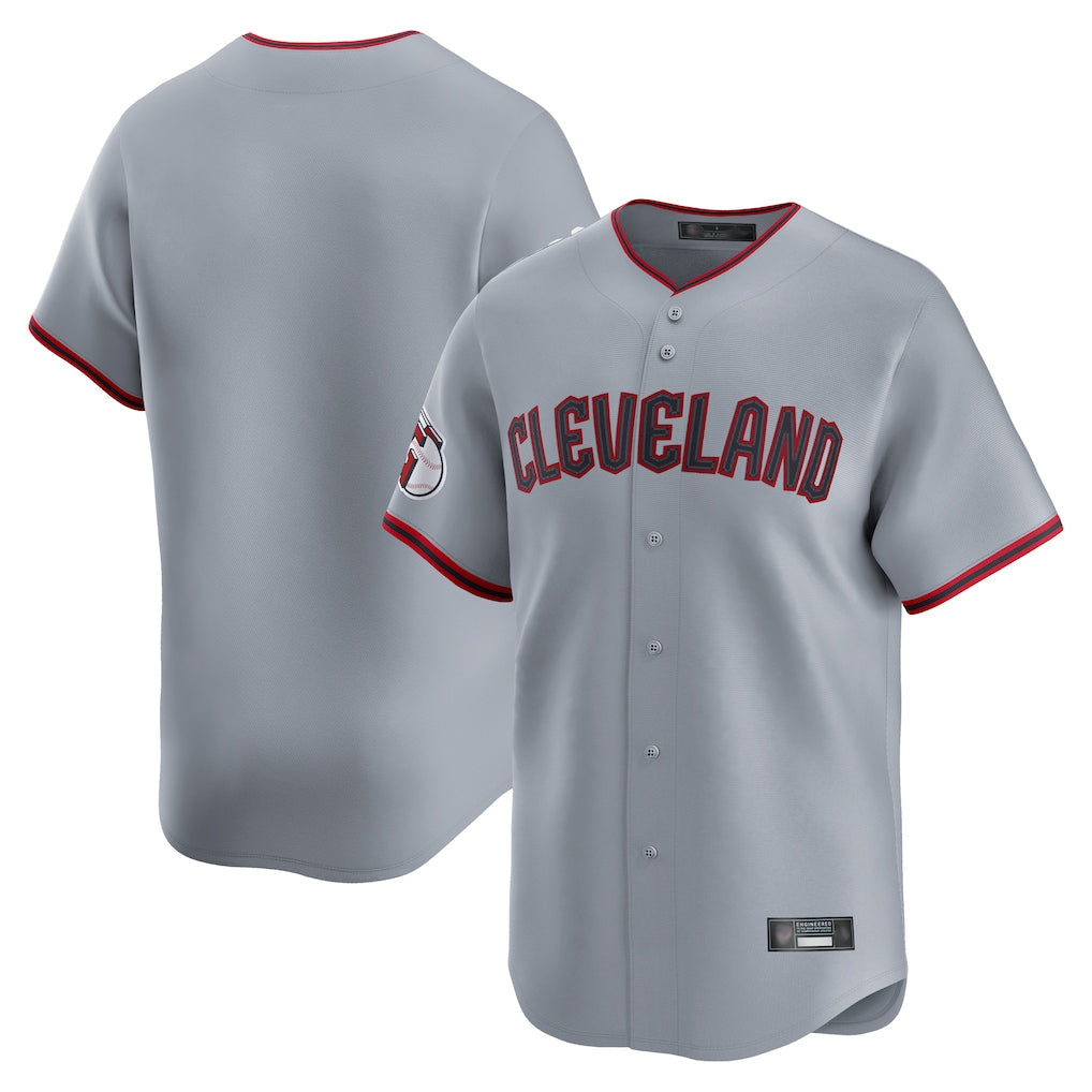 Ldoa C.Guardians Gray Road Limited Home Game Blank Player Stitched Jerseys