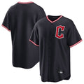 Ldoa C.Guardians Navy Home Game Blank Player Stitched Jerseys
