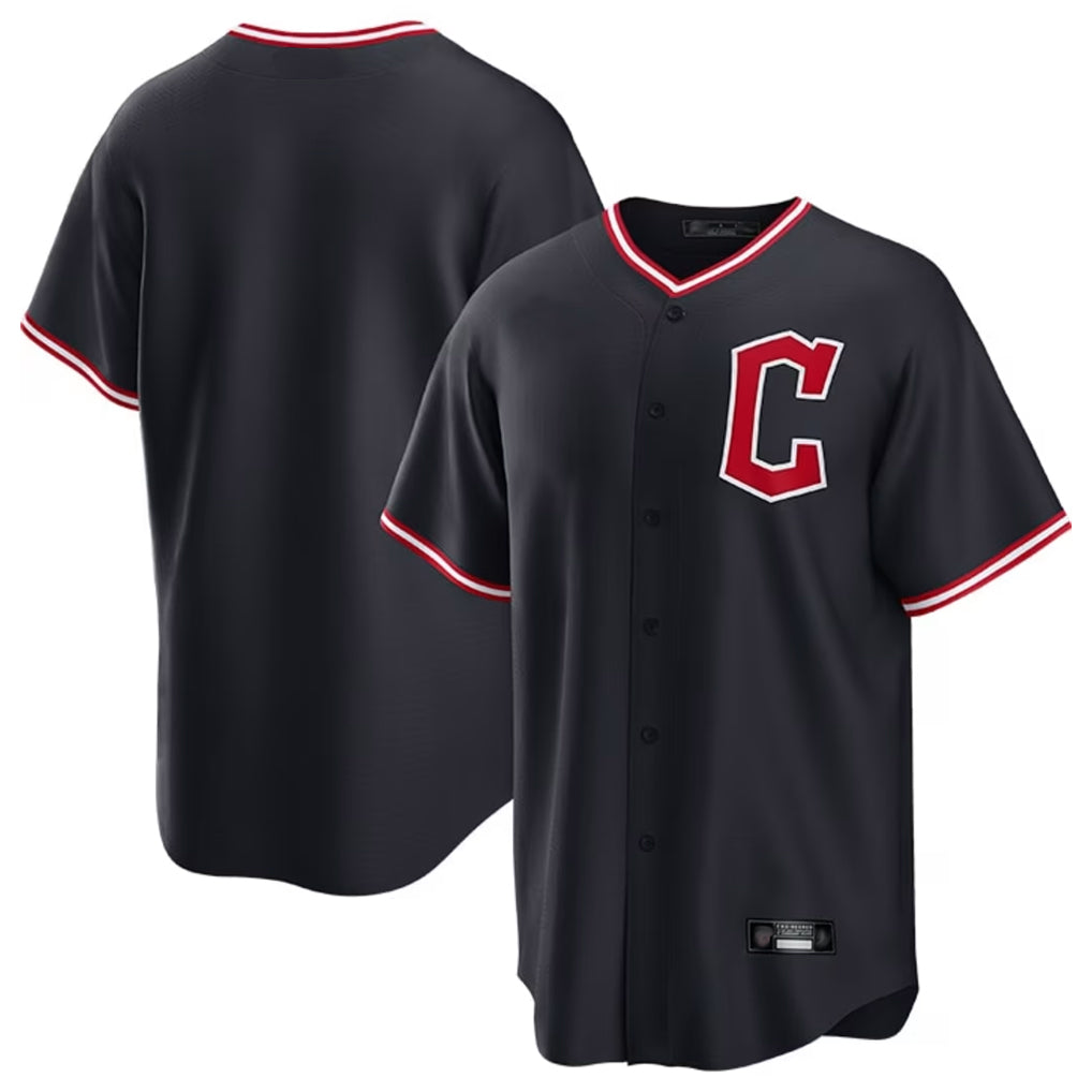 Ldoa C.Guardians Navy Home Game Blank Player Stitched Jerseys