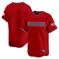 Ldoa C.Guardians Red Limited Home Blank Player Stitched Jerseys