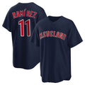 Ldoa C.Guardians #11 Jose Ramirez Player Navy Game Home Stitched Jerseys