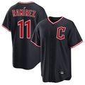 Ldoa C.Guardians #11 Jose Ramirez Player Navy Home Game Stitched Jerseys